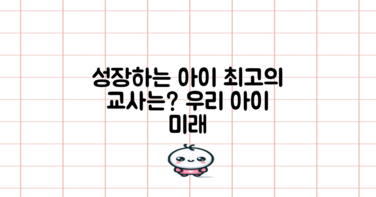 아이 성장, 어떤 교사가 필요할까?