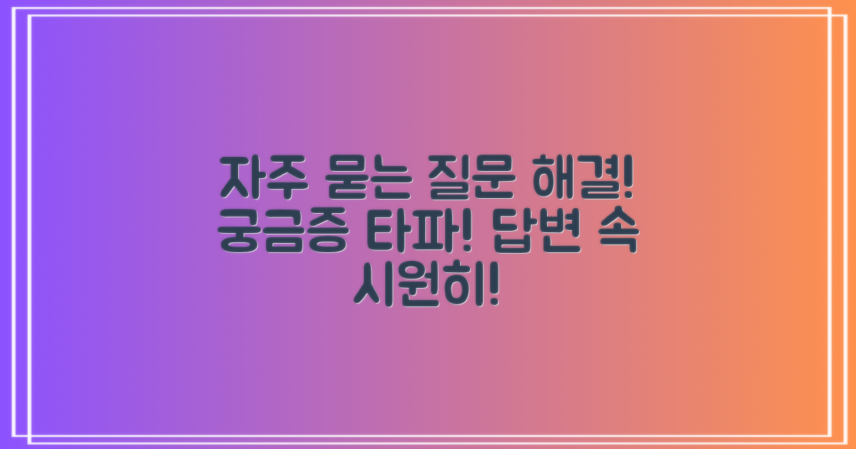 자주 묻는 질문