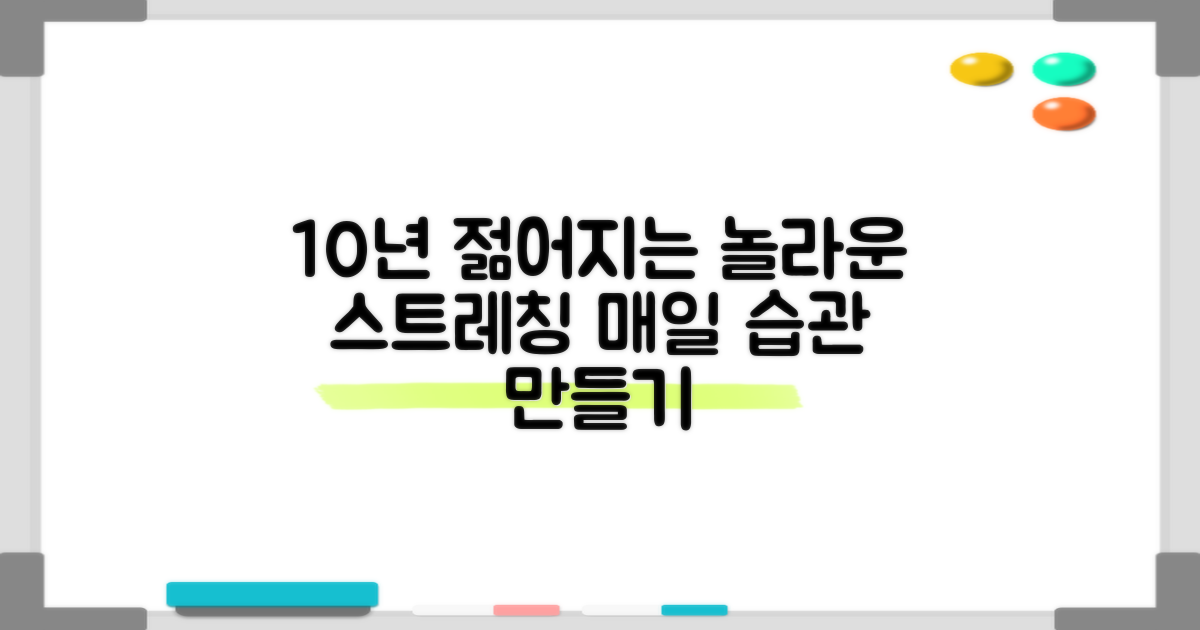 10년 젊어지는 스트레칭 습관