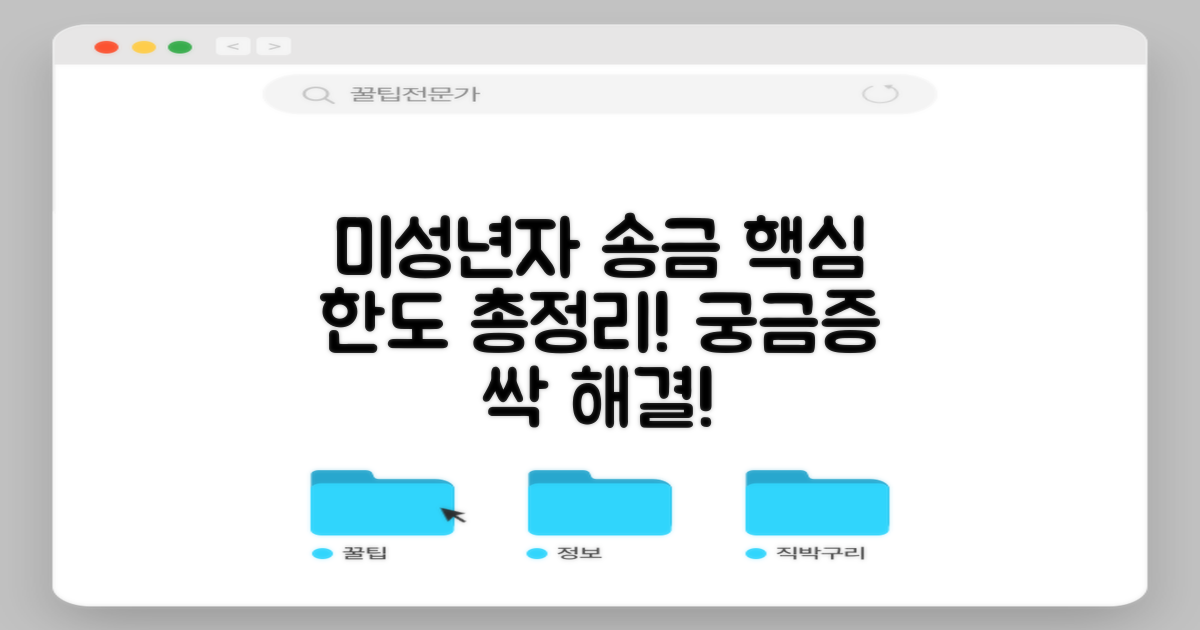 미성년자 송금 한도, 궁금한 점 모두 해결하세요!